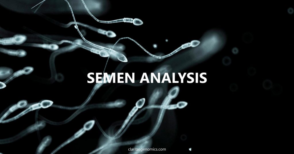 Semen Analysis Claritas Genomics 